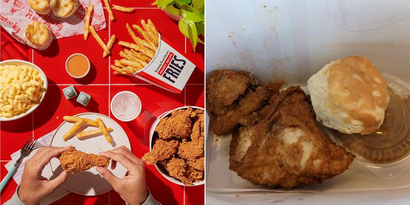 KFC Menu