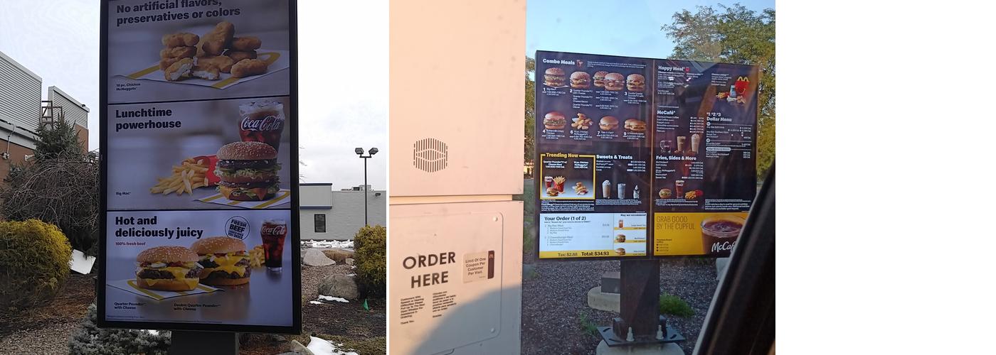 McDonald's Menu