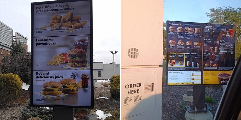 McDonald's Menu