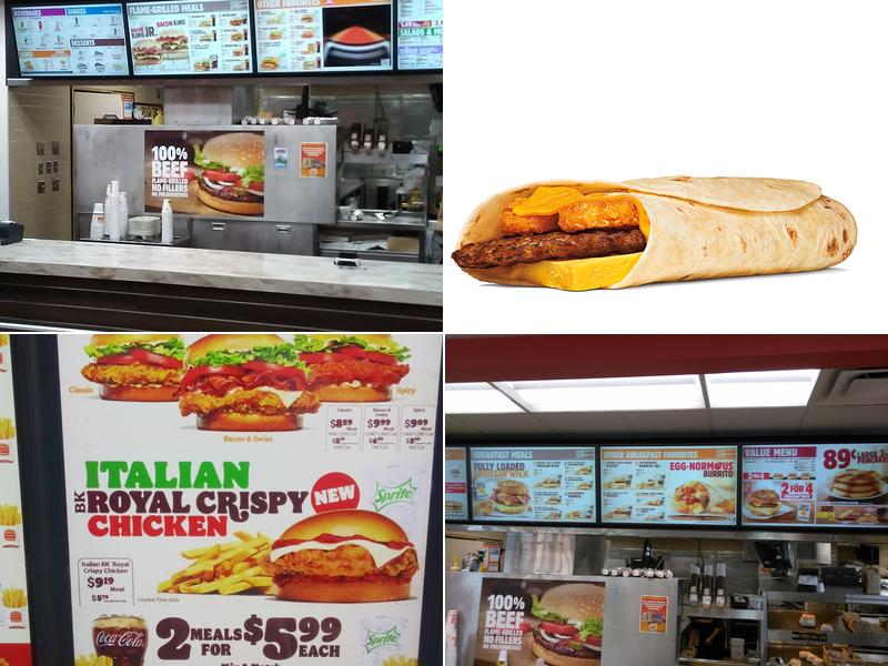 Burger King Menu