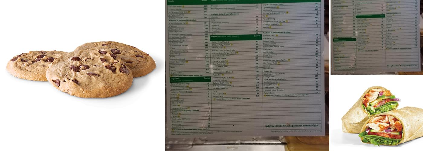 Subway Menu
