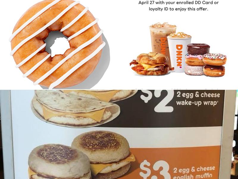 Dunkin' Menu