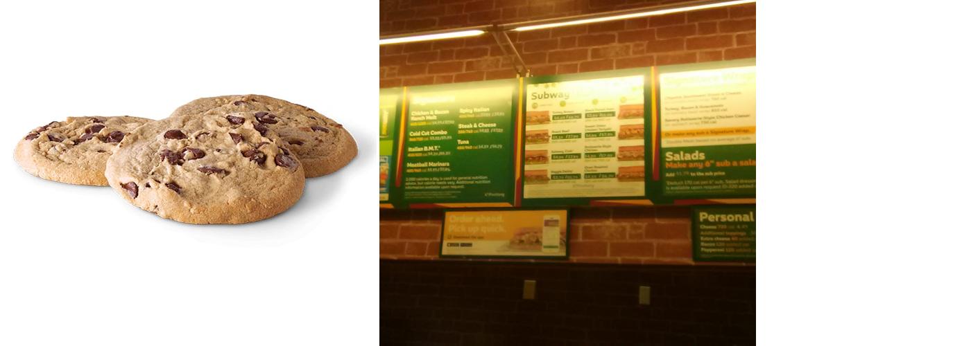 Subway Restaurant Menu