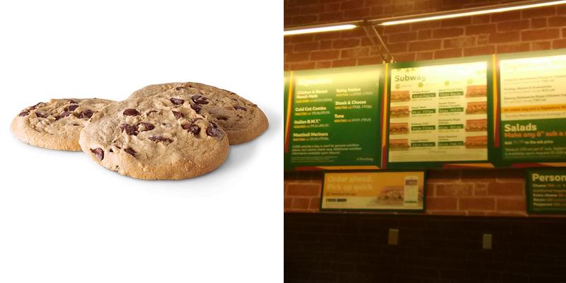 Subway Restaurant Menu