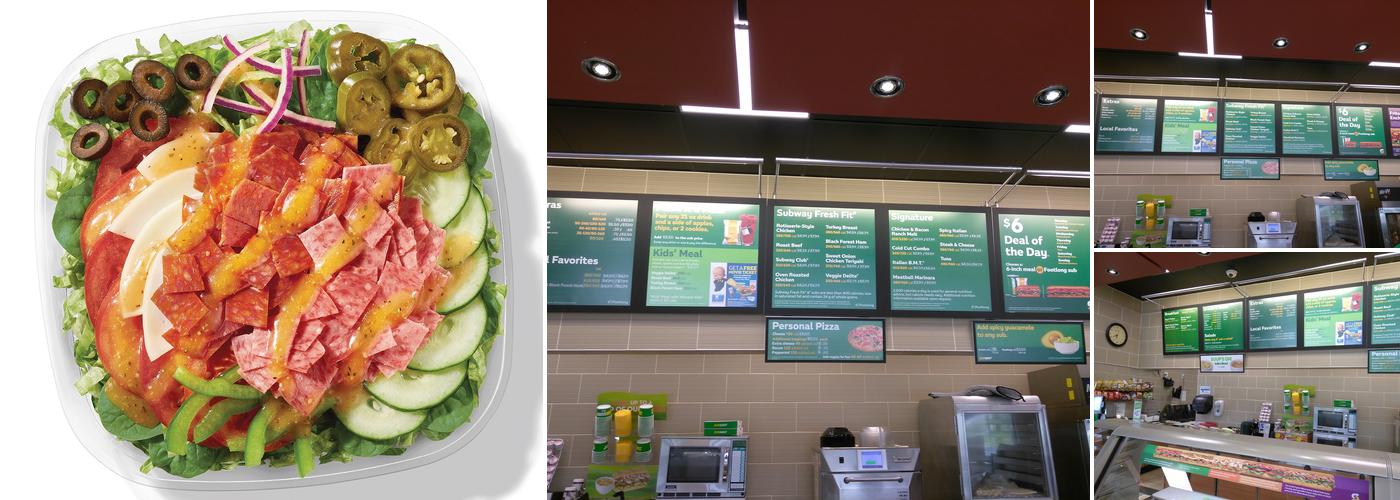 Subway Menu