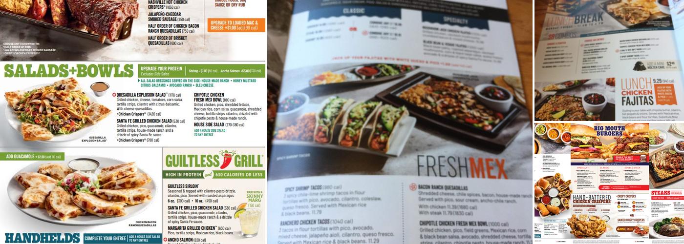Chili's Grill & Bar Menu