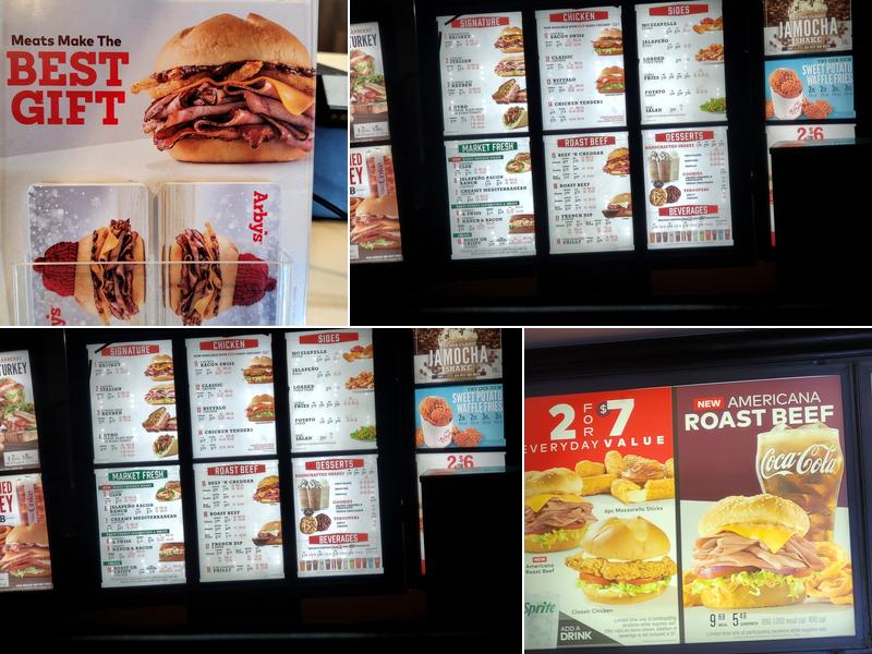 Arby's Menu