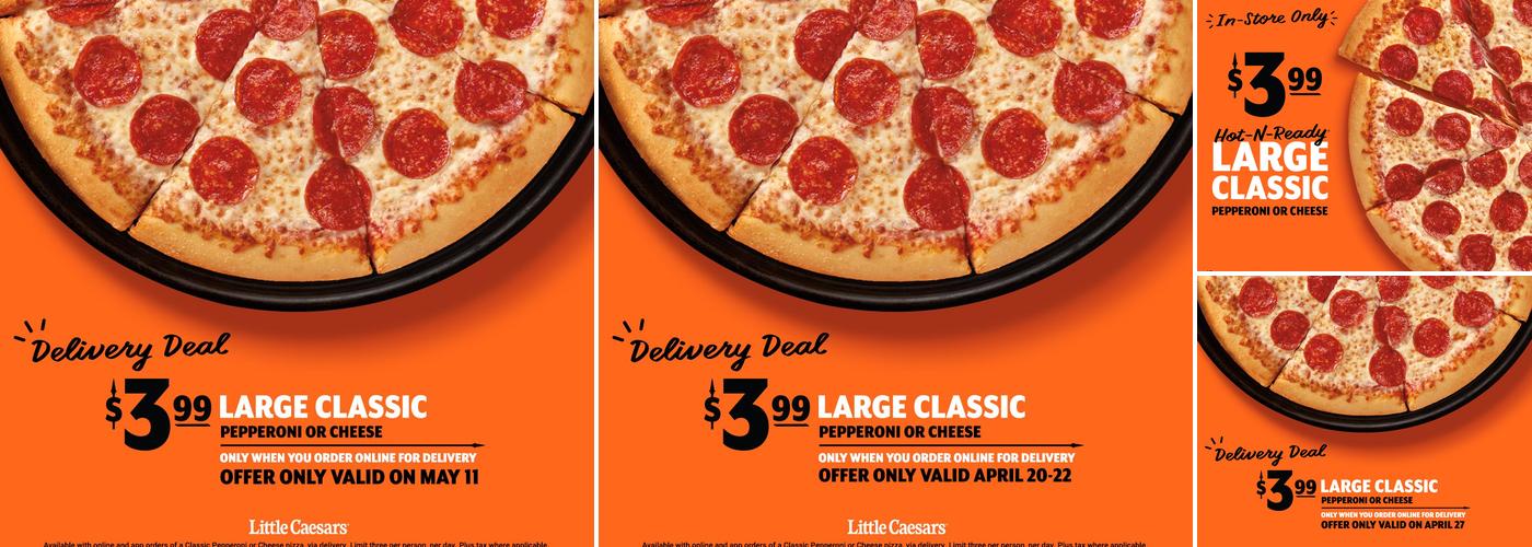 Little Caesars Pizza Menu