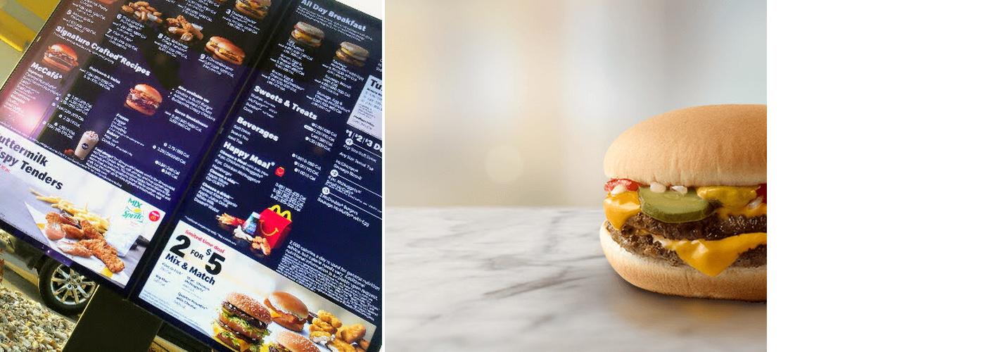 McDonald's Menu