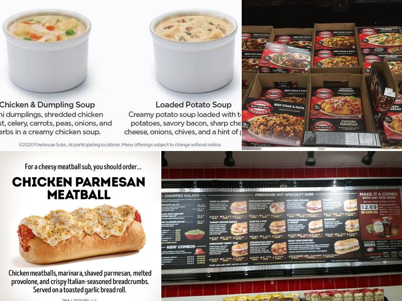 Firehouse Subs Carson Hwy 50 Menu