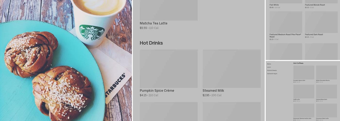 Starbucks Menu