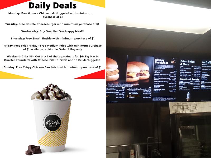 McDonald's Menu