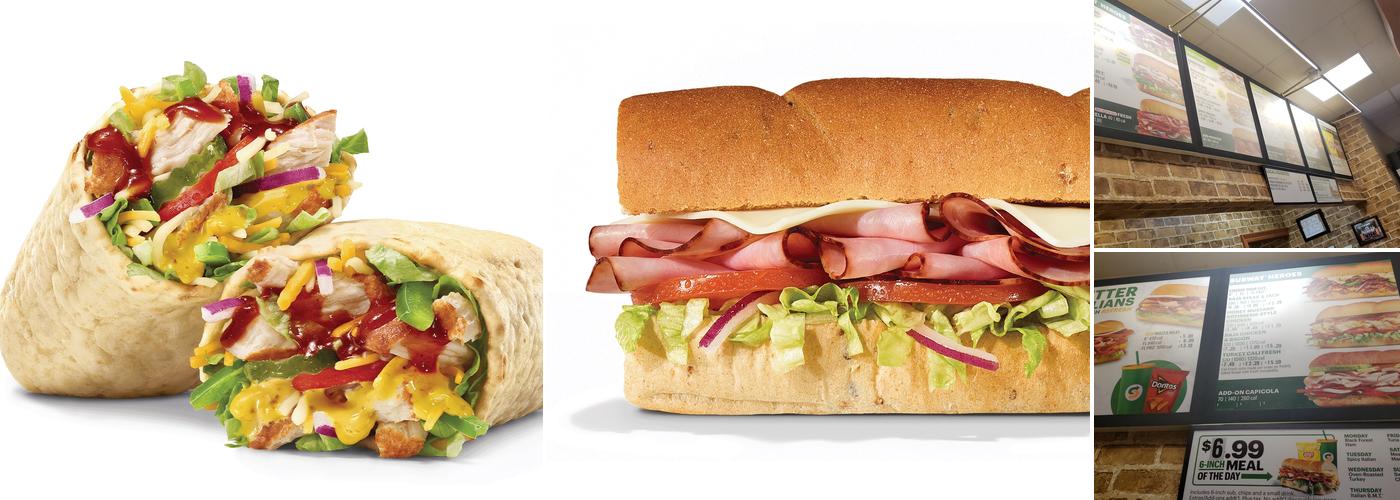 Subway Menu