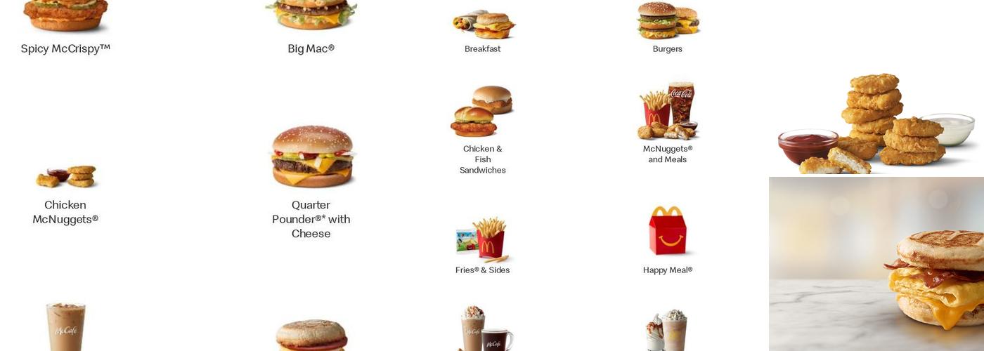 McDonald's Menu