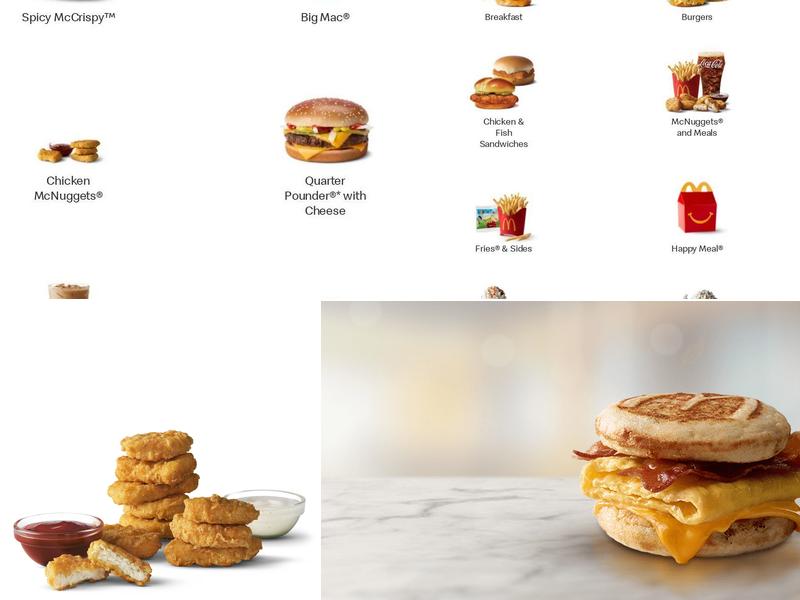 McDonald's Menu