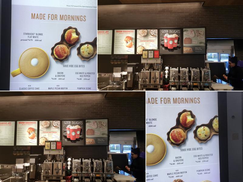 Starbucks Menu