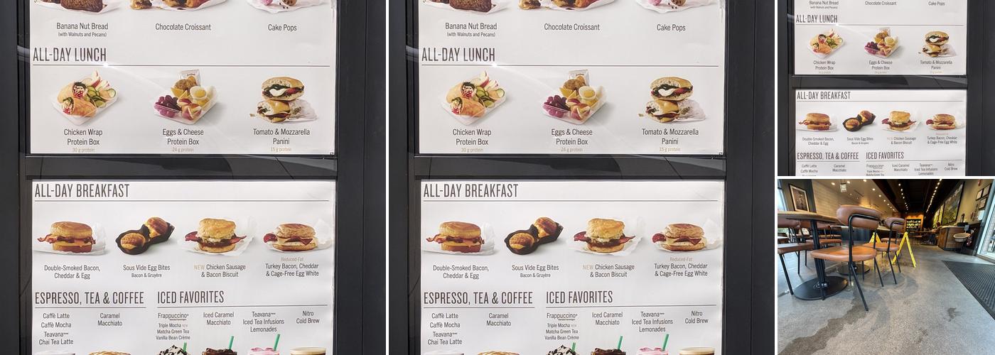 Starbucks Menu