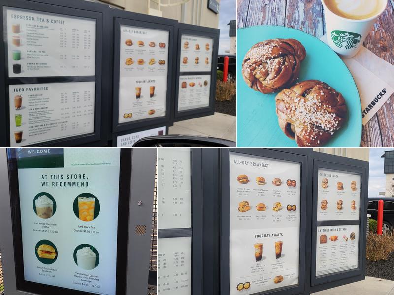 Starbucks Menu