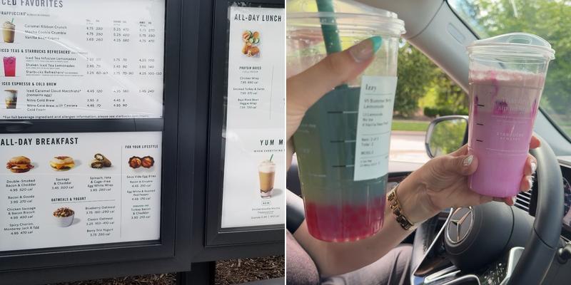 Starbucks Menu