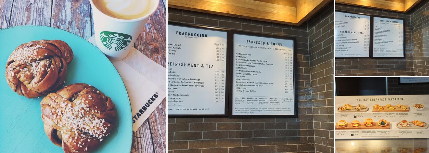 Starbucks Menu