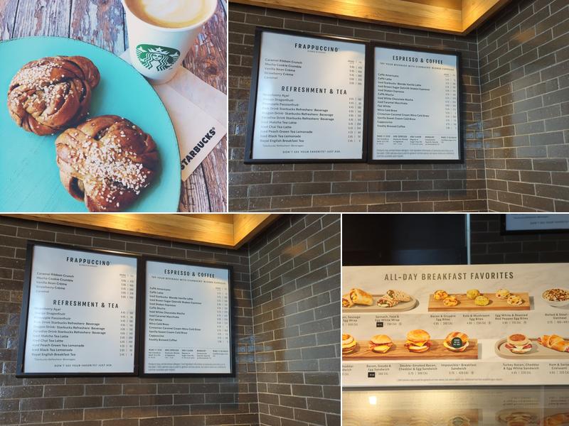 Starbucks Menu