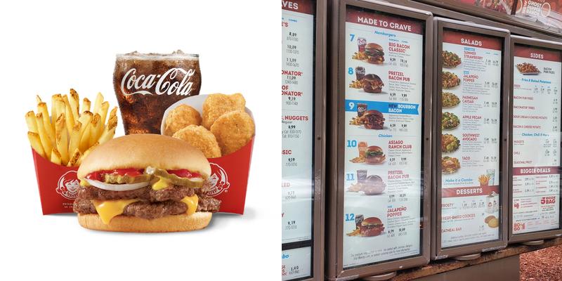 Wendy's Menu
