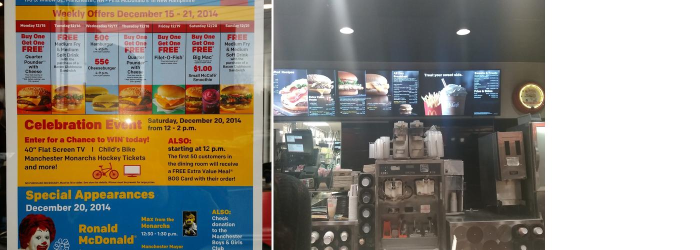 McDonald's Menu