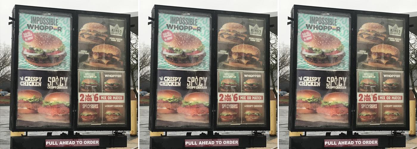 Burger King Menu