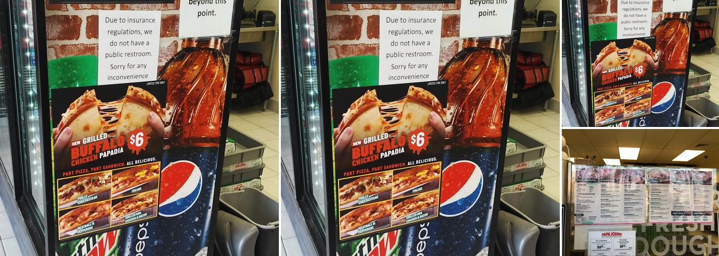 Papa Johns Pizza Menu