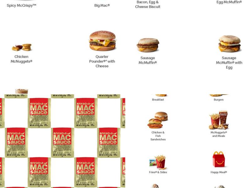 McDonald's Menu