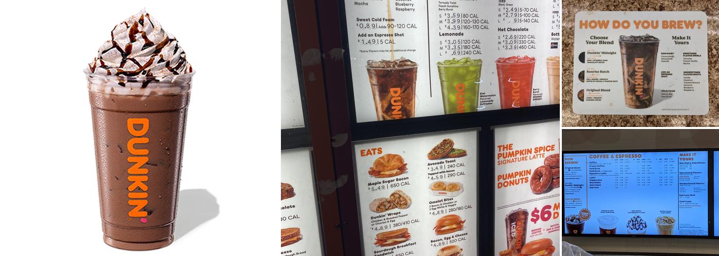 Dunkin' Menu