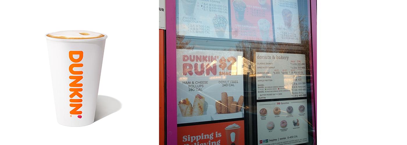 Dunkin' Menu