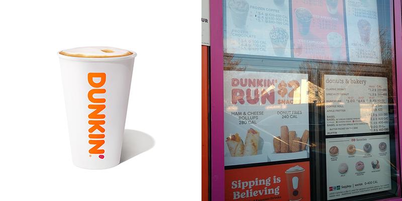 Dunkin' Menu