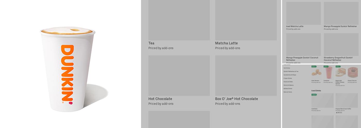 Dunkin' Menu