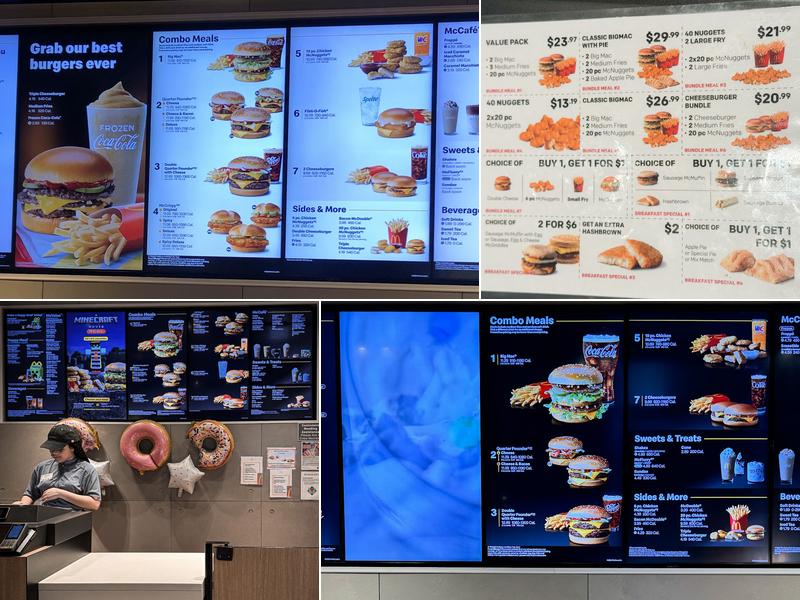 McDonald's Menu