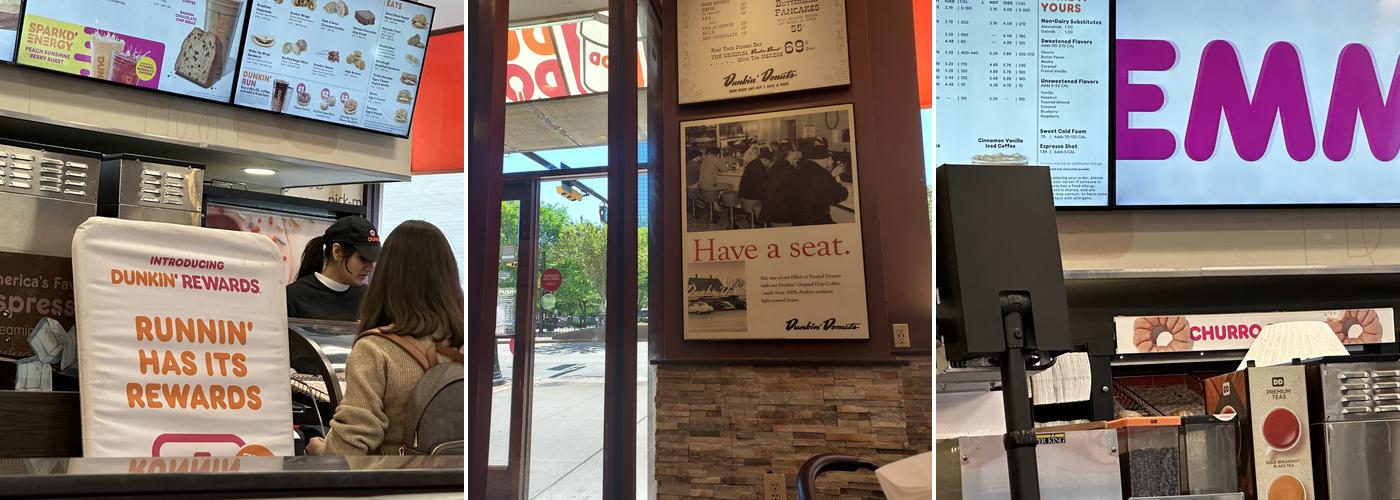 Dunkin' Menu