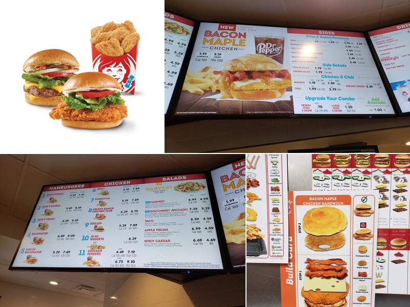 Wendy's Menu