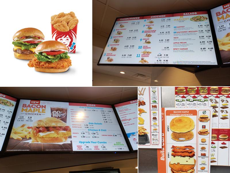 Wendy's Menu