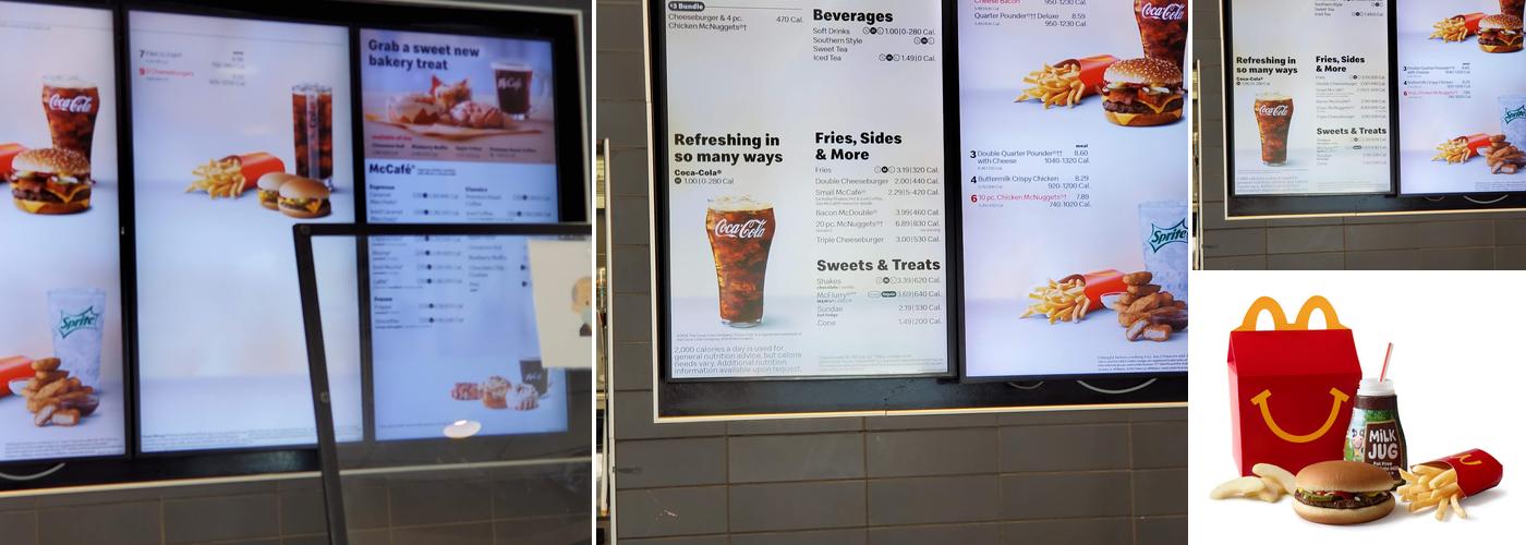 McDonald's Menu