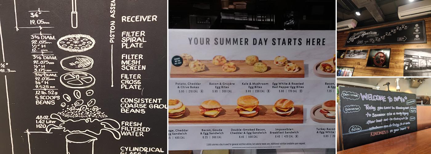 Starbucks Menu