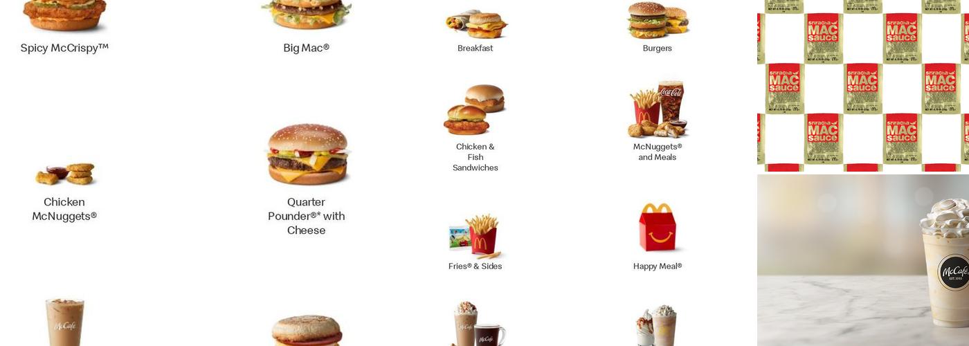 McDonald's Menu