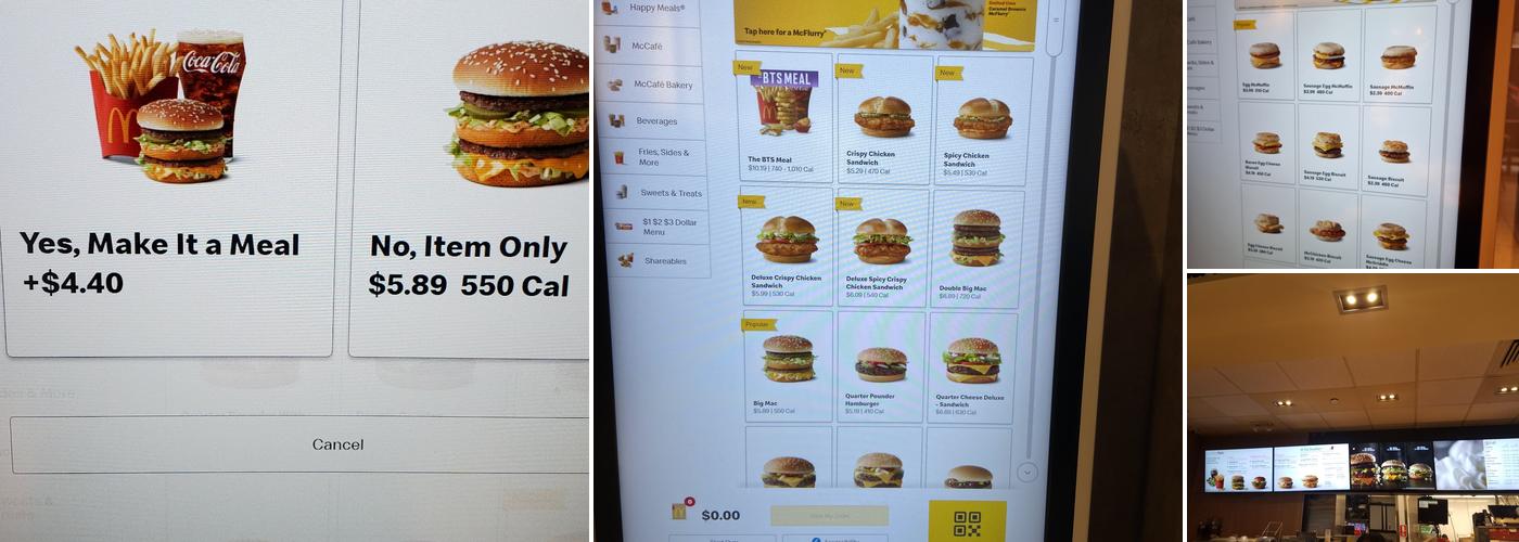 McDonald's Menu