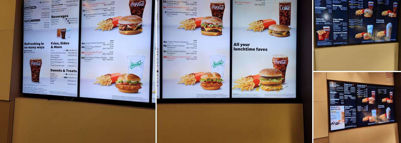 McDonald's Menu