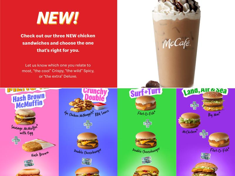 McDonald's Menu