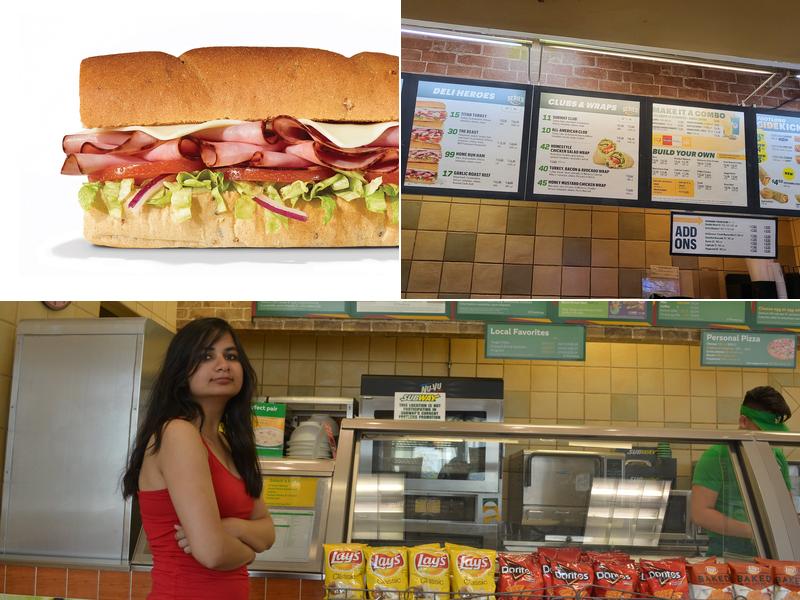 Subway Menu