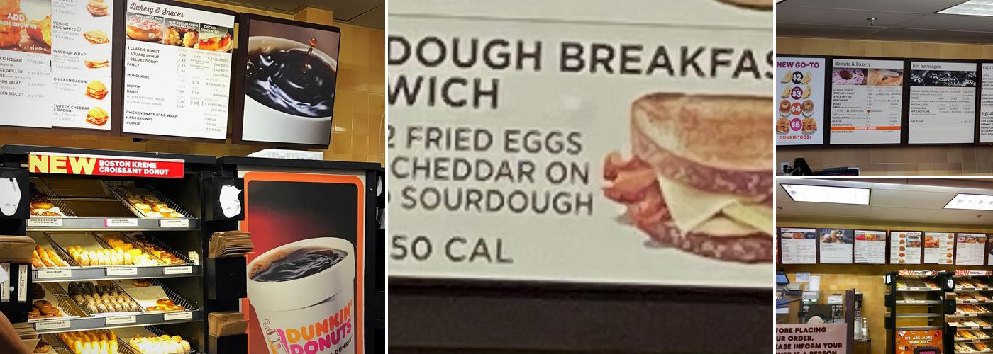 Dunkin' Menu