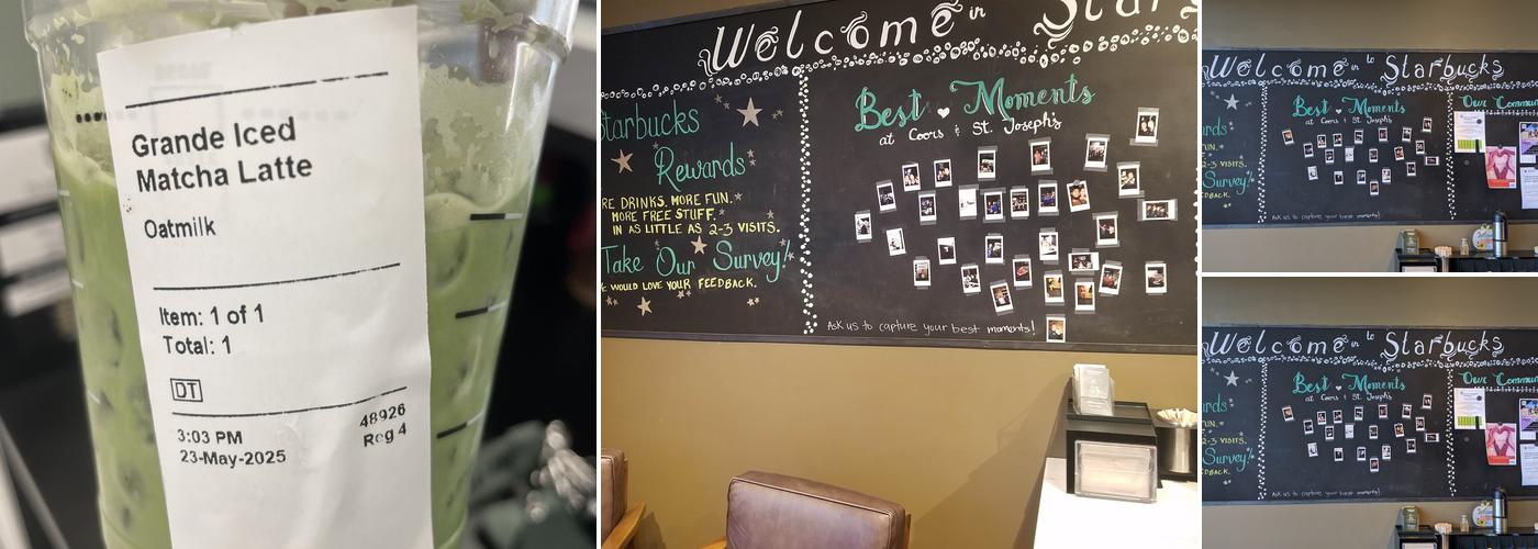 Starbucks Menu