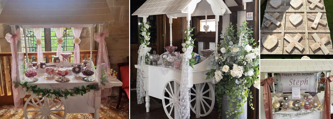 Sweet Dreams Candy Cart