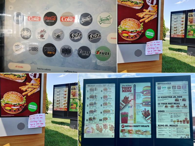 Burger King Menu