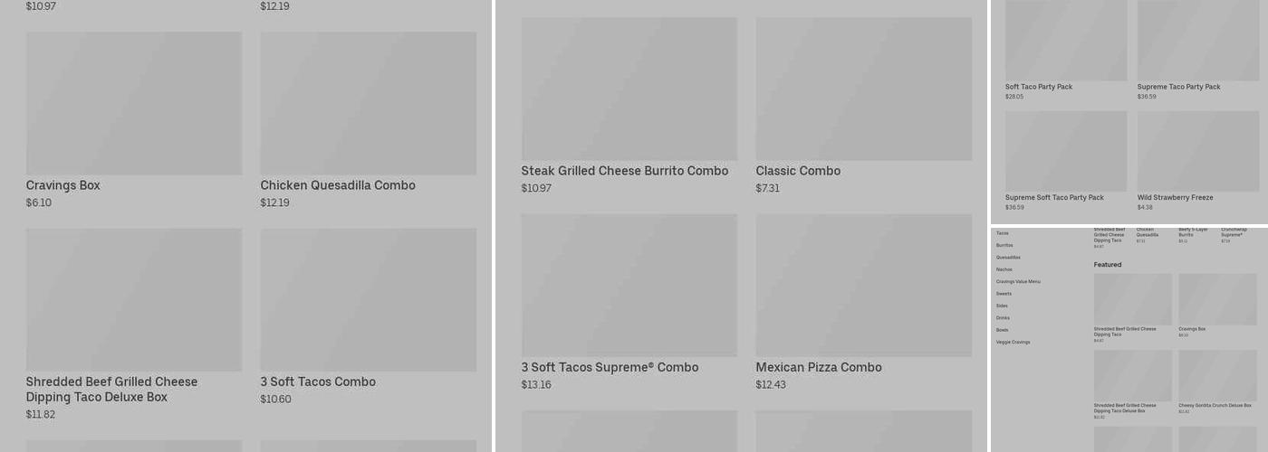 Taco Bell Menu